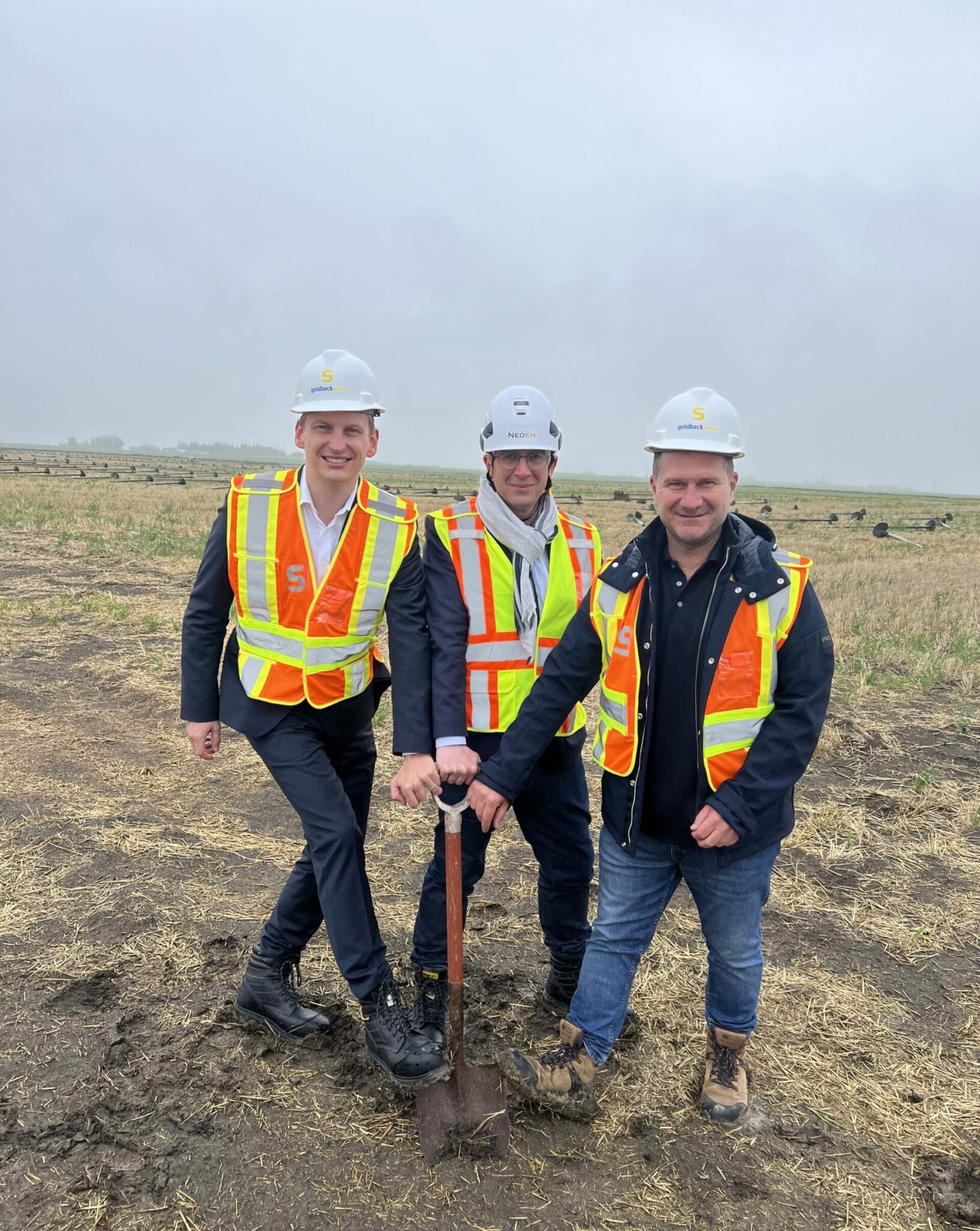 Groundbreaking Celebration of Fox Coulee GOLDBECK SOLAR