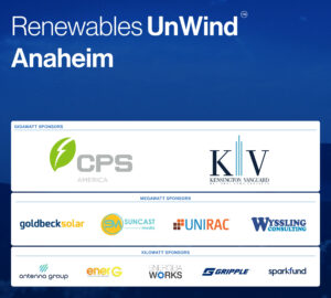 Renewables UnWind Anaheim 